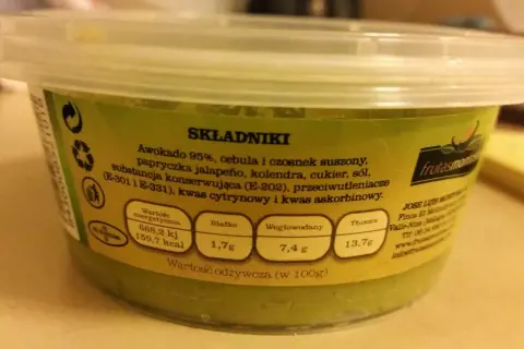 Czy guacamole z Biedronki jest zdrowe? Sprawdź skład i właściwości